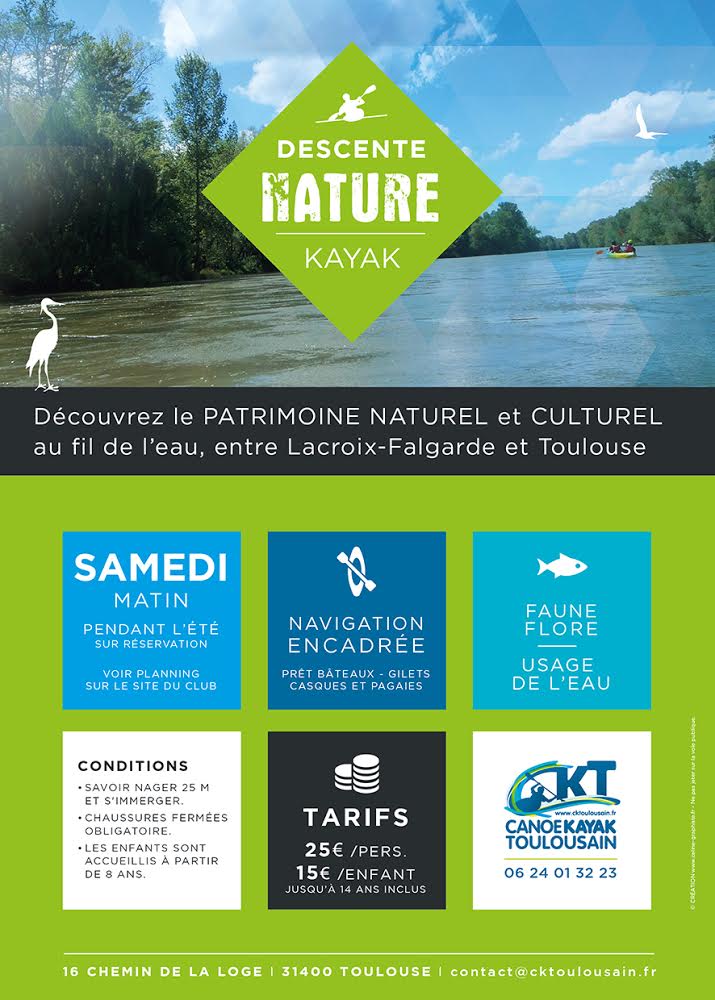 Descente Nature Lacroix-Falgarde - Toulouse