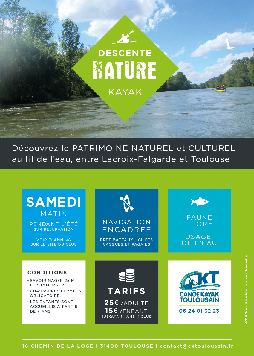 Descente Nature Lacroix-Falgarde - Toulouse