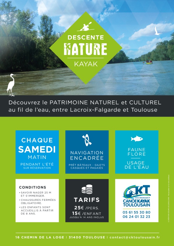 Descente Nature Lacroix-Falgarde - Toulouse